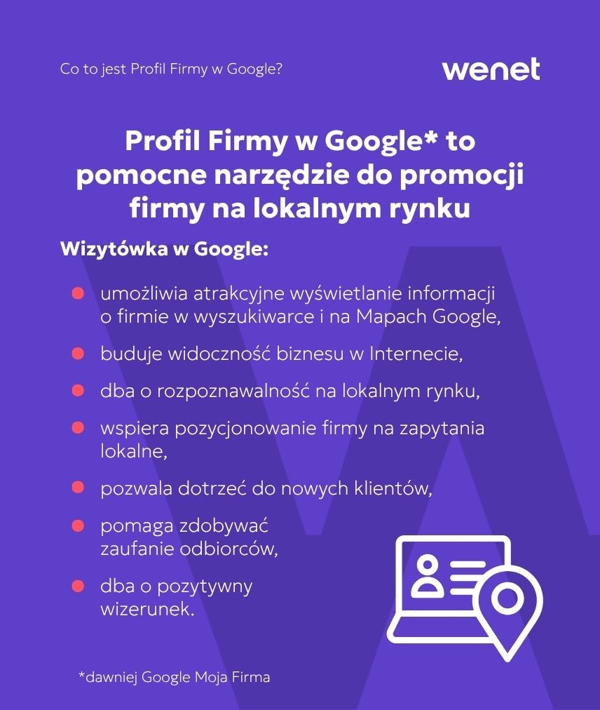 Profil Firmy w Google