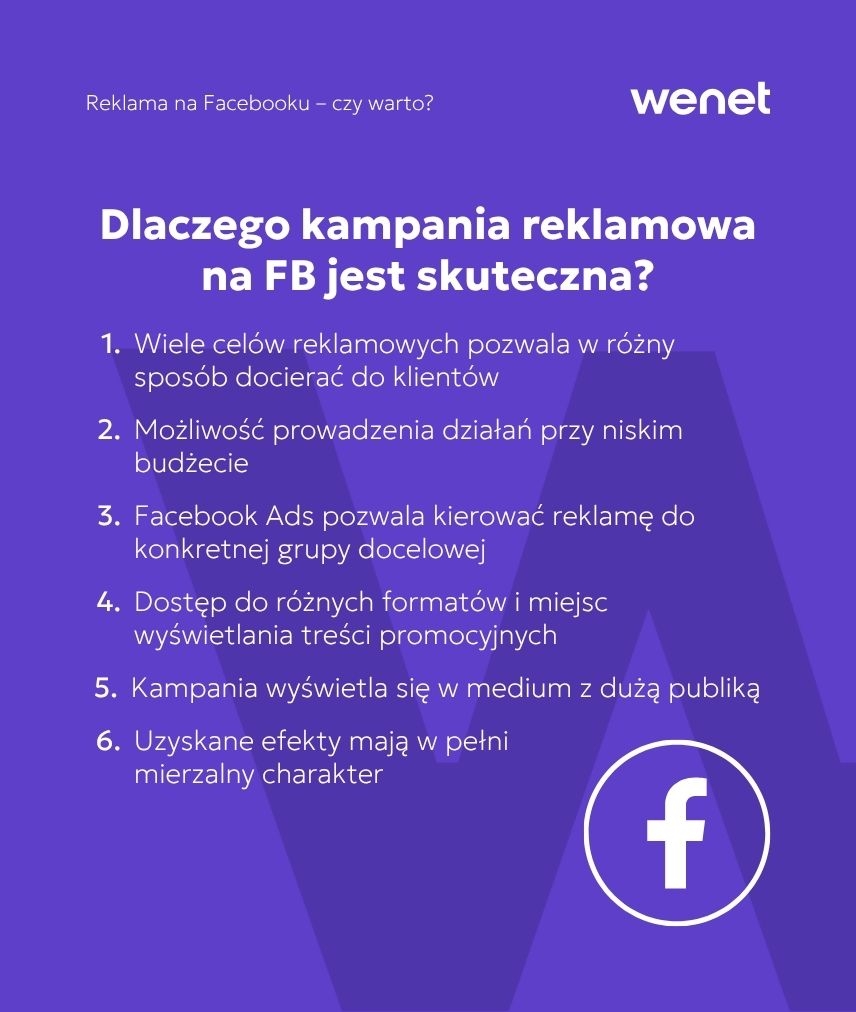 Dlaczego kampania reklamowa na FB jest skuteczna_WeNet