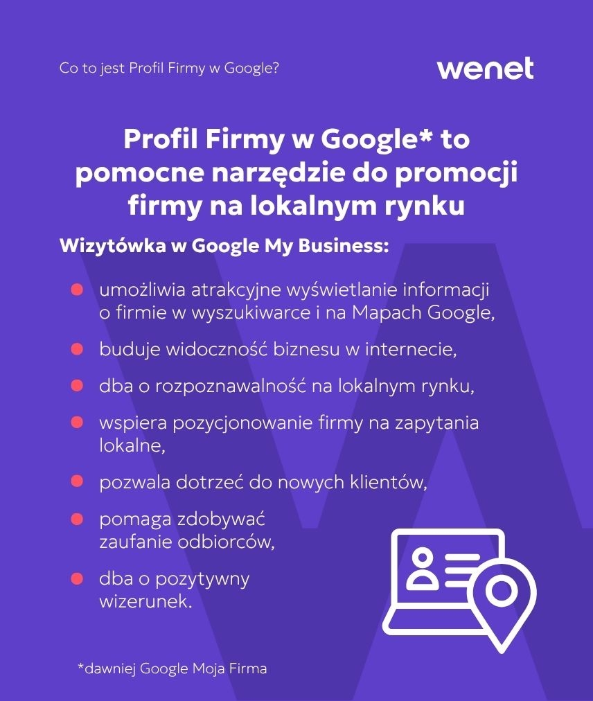 Profil Firmy w Google (dawniej Google Moja Firma)