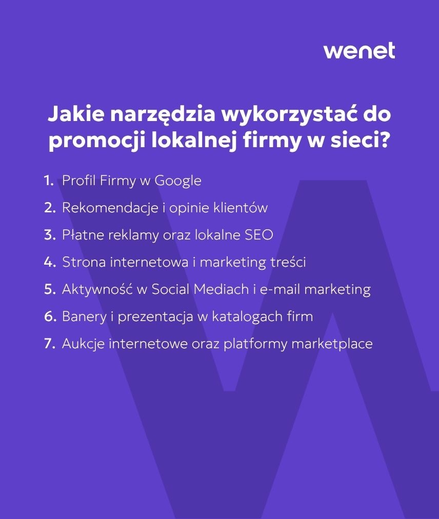Narzędzia w marketingu lokalnym