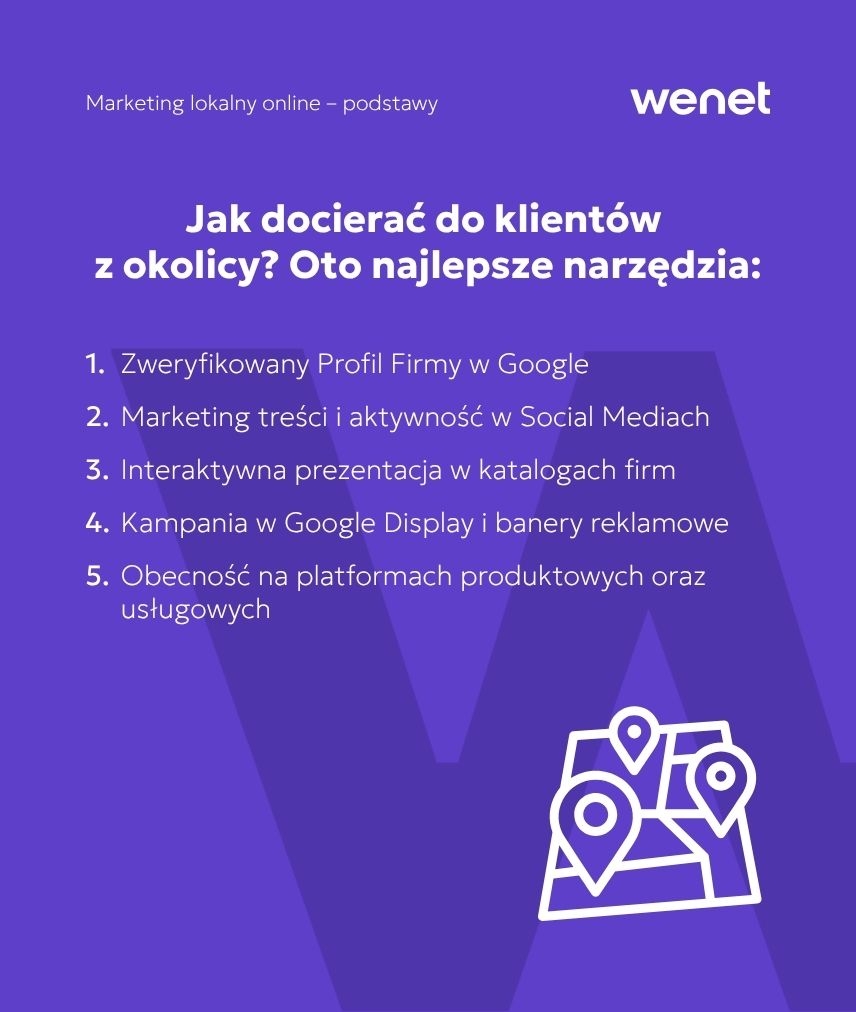 Marketing lokalny online - narzędzia