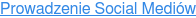 Prowadzenie Social Mediów