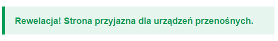 strona przyjazna dla mobile