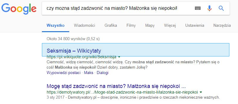 Czynniki rankingowe Google, część 7. Wskaźniki semantyczne