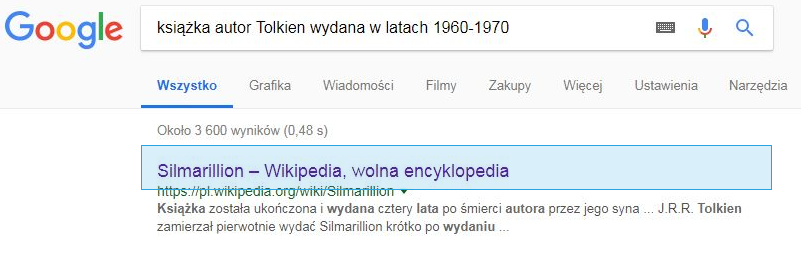 Czynniki rankingowe Google, część 7. Wskaźniki semantyczne