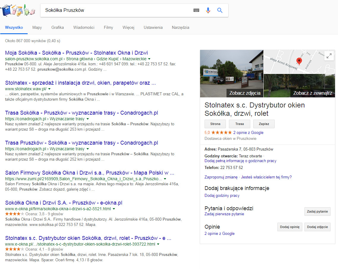 Google My Business czym jest i jakie niesie korzyści dla przedsiębiorców