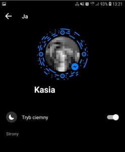 Tryb ciemny w aplikacji Messenger, czyli: Ciemność widzę!