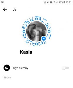 Tryb ciemny w aplikacji Messenger, czyli: Ciemność widzę!