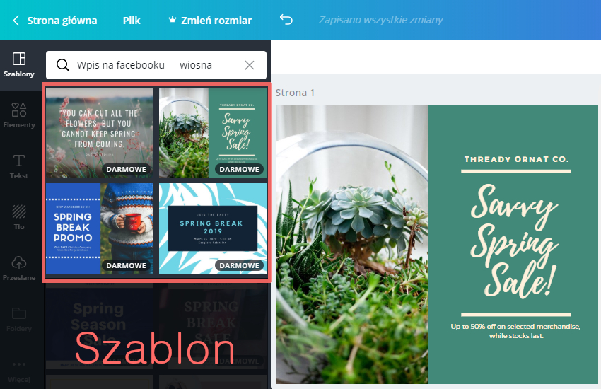 Jak zrobić post na Social Media w aplikacji Canva