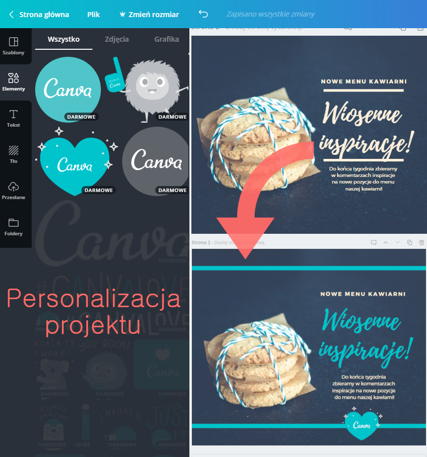 Jak zrobić post na social media w aplikacji Canva