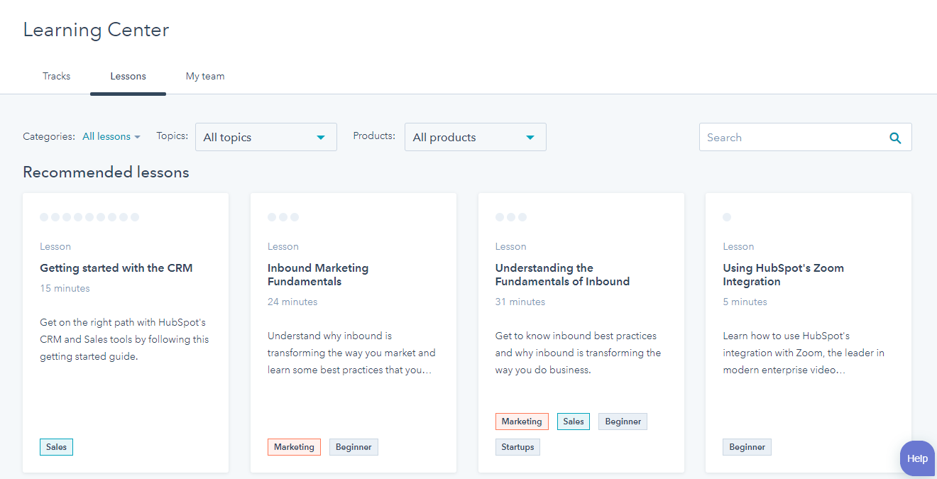 HubSpot Acadamy