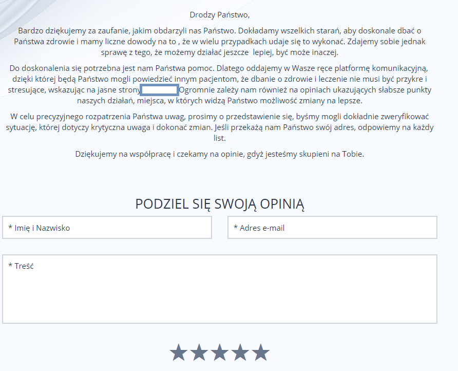 dodaj opinię