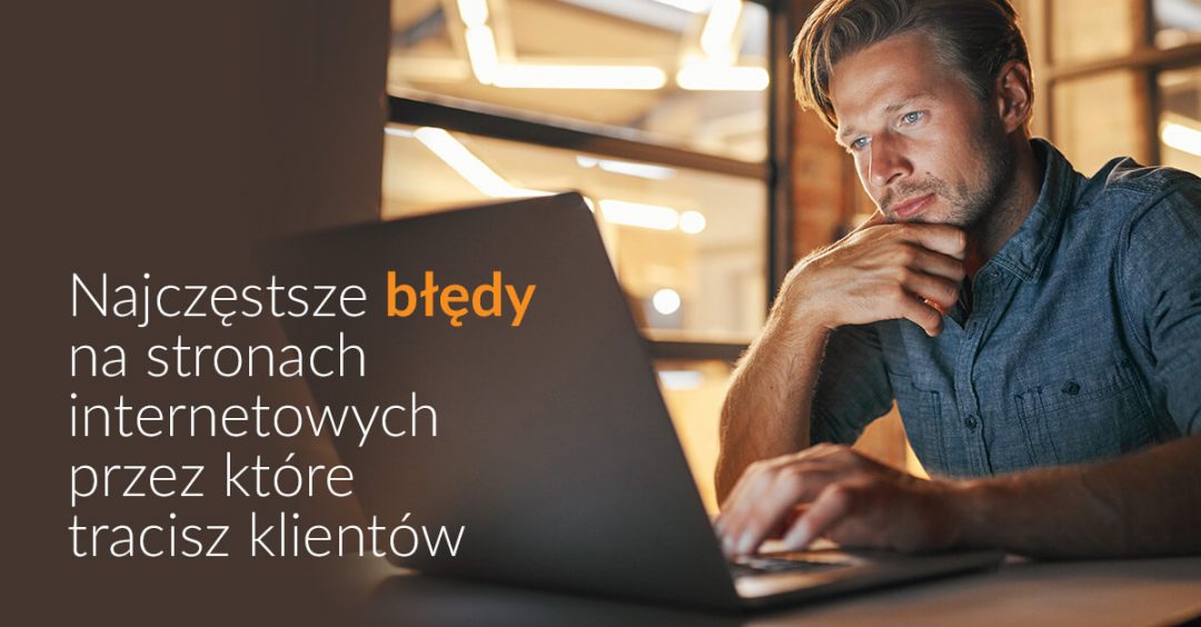 Błędy na stronach internetowych