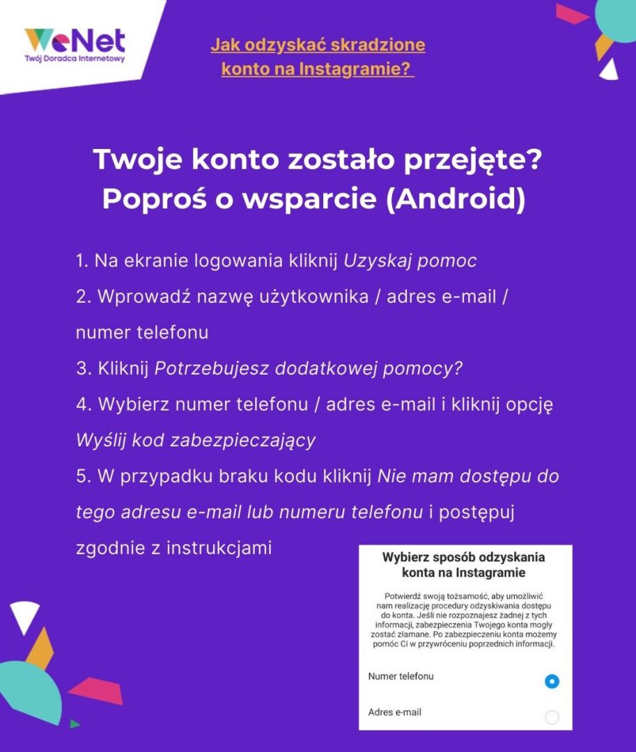 Odzyskiwanie_konta_na_Instagramie_prosba_o_wsparcie_Android