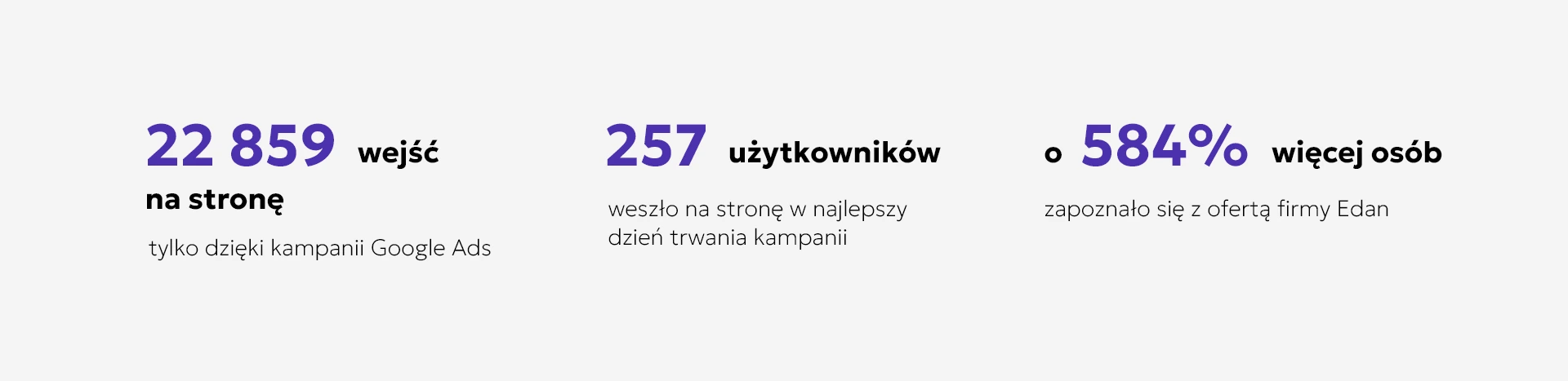 Statystyki wejść na stronę edan.pl
